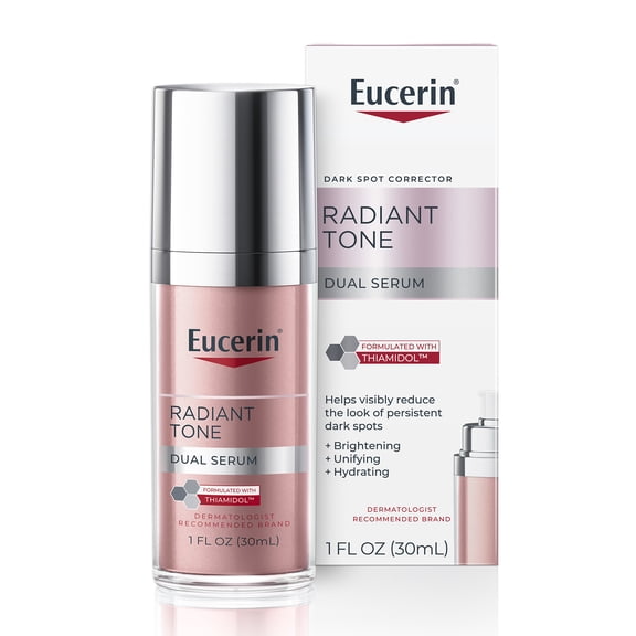 Eucerin Radiant Tone Dual Serum, Dark Spot Corrector with Thiamidol and Hyaluronic Acid