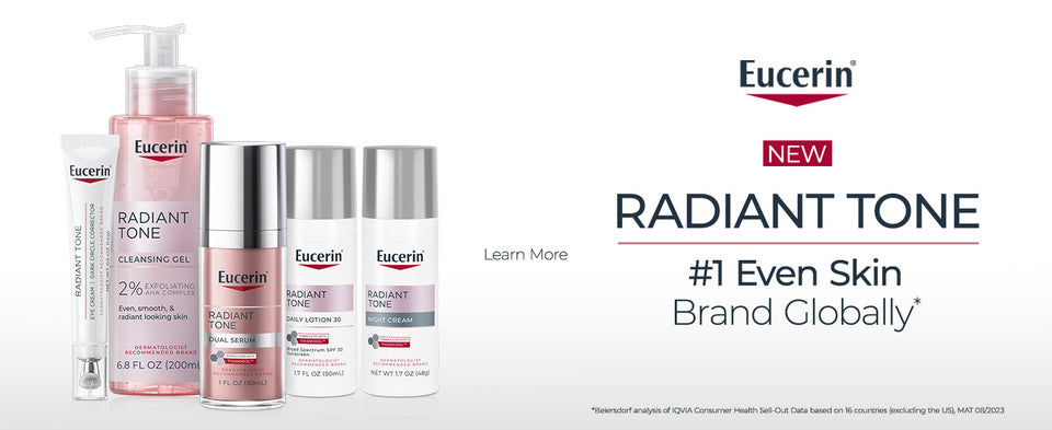 Eucerin Radiant Tone Dual Serum, Dark Spot Corrector with Thiamidol and Hyaluronic Acid