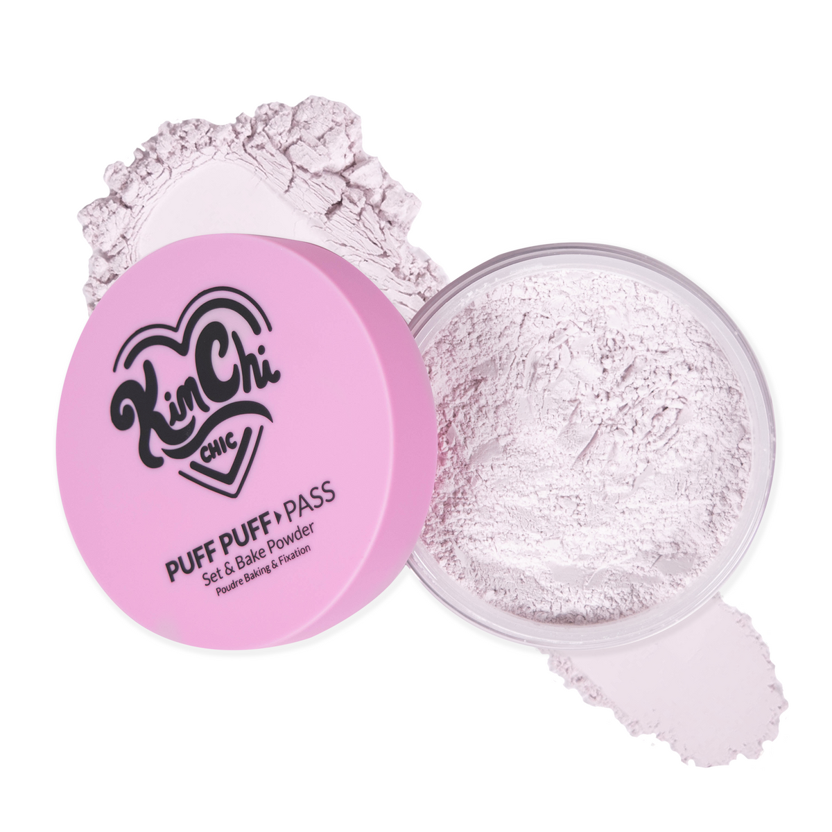 KimChiChic Beauty KimChiChic Beauty Puff Puff Pass Set and Bake Loose Setting Powder for Makeup, Matte Face Powder